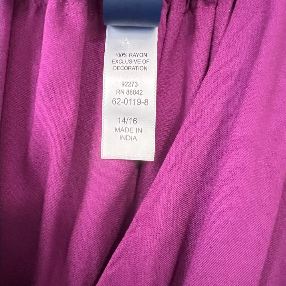 Swimsuits for All Women’s Surplice Coverup Maxi Dress 14/16 - Picture 6 of 10